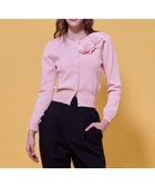 【トッカ/TOCCA】のGLOW CORSAGE KNIT ニットカーディガン ピンク系|ID: prp329100004791753 ipo3291000000034768333