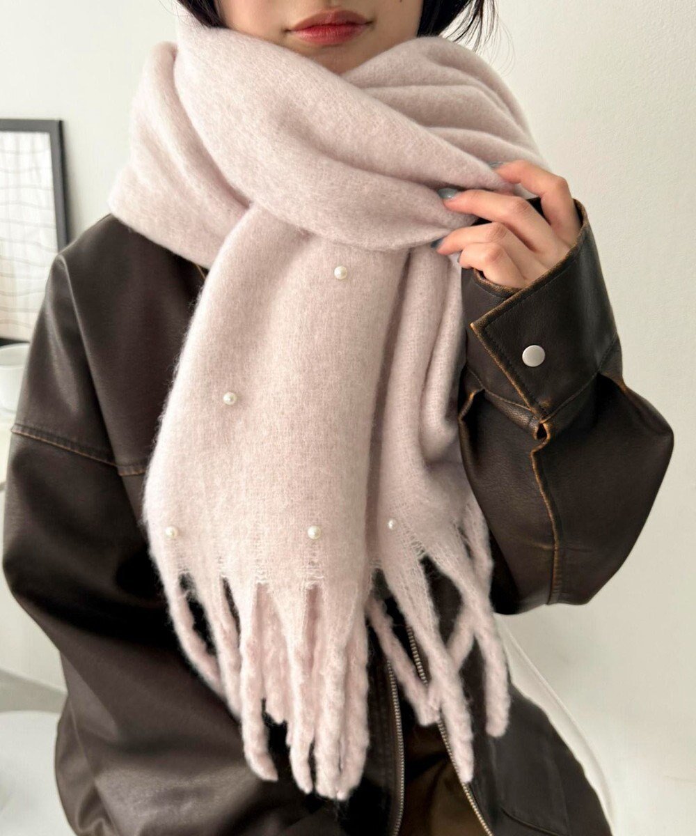 【ウィゴー/WEGO】のパール付きワイドフリンジストール インテリア・キッズ・メンズ・レディースファッション・服の通販 founy(ファニー) ファッション Fashion レディースファッション Fashion for Women ガーリー Girly, Feminine Style ショール Shawl, Wrap ストール Stole, Wrap スマホ Smartphone, Mobile Device パール Pearl, Pearl Accent フィット Fit, Slim Fit フェミニン Feminine, Girly エレガント 上品 Elegant A/W・秋冬 Autumn/Winter ライトピンク|ID: prp329100004793196 ipo3291000000034778730