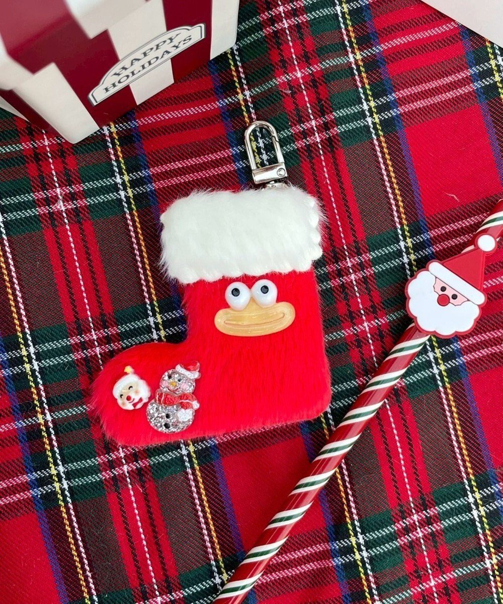 【ウィゴー/WEGO】のメリーメリーくつしたモンスターぬいぐるみキーホルダー インテリア・キッズ・メンズ・レディースファッション・服の通販 founy(ファニー) ファッション Fashion レディースファッション Fashion for Women ミニ財布・二つ折り財布 Wallets & Card Cases キーホルダー Keychain, Key Holder クリスマス X'mas Christmas / X'mas スマホ Smartphone, Mobile Device 財布 Wallet, Purse レッド|ID: prp329100004793198 ipo3291000000034778742