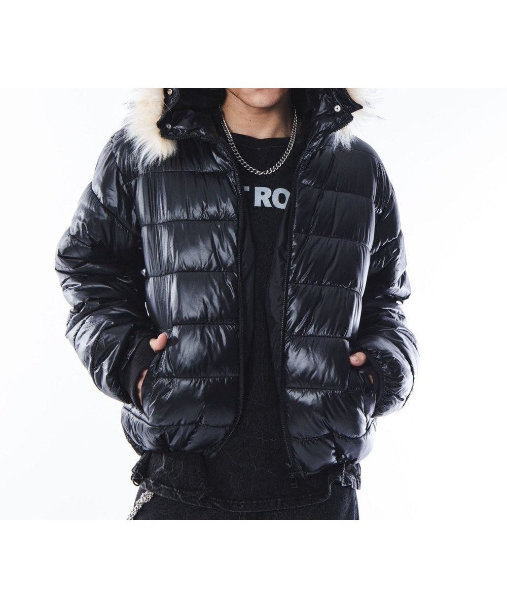 【ウィゴー/WEGO / KIDS】の【ユニセックス着用ITEM】2WAYシャイニーパファーフーディー インテリア・キッズ・メンズ・レディースファッション・服の通販 founy(ファニー) ファッション Fashion キッズファッション Fashion for Kids アウター Coat Outerwear /Kids 秋 Autumn ジャケット Jacket, Outerwear スマホ Smartphone, Mobile Device ダメージ Distressed, Destroyed トレンド Trend, Trending Now ブルゾン Blouson, Bomber Jacket プリーツ Pleats, Pleated 冬 Winter / This Winter A/W・秋冬 Autumn/Winter おすすめ Recommended / Our Picks 2025年 2025 2025-2026秋冬・A/W Autumn/Winter 2025–26 AW25–26 ブラック|ID: prp329100004793208 ipo3291000000034778788