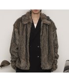 【ウィゴー/WEGO / MEN】のフェイクファーZIPブルゾン ライトベージュ|ID: prp329100004793225 ipo3291000000034778881