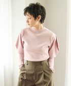 【ハッシュニュアンス/#Newans】の【洗える】スクエアショルダーポイントニット ピンク|ID: prp329100004793233 ipo3291000000034778917