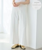 【ハッシュニュアンス/#Newans】の【ANSWER for アクセサリーLOVER】ロングスリットワイドパンツ ホワイト系|ID: prp329100004793236 ipo3291000000034778931