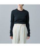 【アンクレイヴ/uncrave】のシアー クルーネックカットソー 人気、トレンドファッション・服の通販 founy(ファニー) ファッション Fashion レディースファッション Fashion for Women トップス・カットソー Cut & Sew Tops シャツ・ブラウス・オフィスカジュアル Elegant Blouses & Button-Ups ロングTシャツ・Tシャツ Longline T-Shirts & Tees カットソー・ベーシックTシャツ Cut-and-Sewn Tops / Stretch Tees & Basics インナー Innerwear 春 Spring 洗える Machine Washable カットソー Cut and Sewn Top シアー Sheer, See-Through フィット Fit, Slim Fit S/S・春夏 SS, Spring/Summer, Warm Season 夏 Summer thumbnail ブラック|ID: prp329100004793237 ipo3291000000034778935