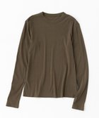 【アンクレイヴ/uncrave】のシアー クルーネックカットソー 人気、トレンドファッション・服の通販 founy(ファニー) ファッション Fashion レディースファッション Fashion for Women トップス・カットソー Cut & Sew Tops シャツ・ブラウス・オフィスカジュアル Elegant Blouses & Button-Ups ロングTシャツ・Tシャツ Longline T-Shirts & Tees カットソー・ベーシックTシャツ Cut-and-Sewn Tops / Stretch Tees & Basics インナー Innerwear 春 Spring 洗える Machine Washable カットソー Cut and Sewn Top シアー Sheer, See-Through フィット Fit, Slim Fit S/S・春夏 SS, Spring/Summer, Warm Season 夏 Summer thumbnail ブラウン|ID: prp329100004793237 ipo3291000000034778936