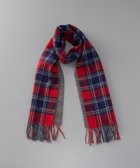 【アウロラ/AURORA】のWEB限定 ウール リバーシブル プチマフラー レッドチェック×グレー|ID: prp329100004793240 ipo3291000000034778948