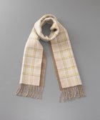 【アウロラ/AURORA】のWEB限定 ウール リバーシブル プチマフラー ベージュチェック×モカ|ID: prp329100004793240 ipo3291000000034778949