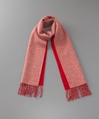 【アウロラ/AURORA】のWEB限定 ウール リバーシブル プチマフラー レッド系チェック×レッド|ID: prp329100004793241 ipo3291000000034778952