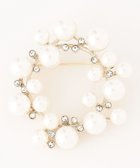 【エニィ スィス/any SiS】のサークルパール調 ブローチ ゴールド系|ID: prp329100004793250 ipo3291000000034778996