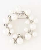 【エニィ スィス/any SiS】のサークルパール調 ブローチ シルバー系|ID: prp329100004793250 ipo3291000000034778997