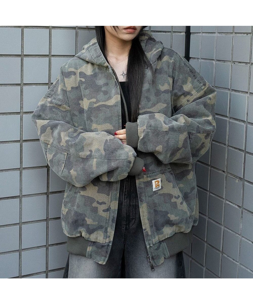 【ウィゴー/WEGO】のワーカーズキルトフードブルゾン インテリア・キッズ・メンズ・レディースファッション・服の通販 founy(ファニー) ファッション Fashion レディースファッション Fashion for Women アウター Coat / Outerwear Collection レディースジャケット・軽アウター Jackets ブルゾンジャケット・スポーティアウター Blouson Jackets インナー Innerwear カーゴパンツ Cargo Pants, Utility Pants キャップ Cap, Baseball Cap キルティング Quilted, Quilting キルト Quilt, Quilted Fabric グラフィック Graphic, Graphic Design ショルダー Shoulder, Shoulder Strap ジャケット Jacket, Outerwear スウェット / スエット Sweatshirt, Sweatwear スポーティ Sporty, Casual Athletic スマホ Smartphone, Mobile Device 長袖 Long Sleeve, Full Sleeve パーカー Hoodie, Parka ブルゾン Blouson, Bomber Jacket ポケット Pocket, Pocket Detail 防寒 Cold Protection, Winter-Ready ワイド Wide, Wide Fit ワーク Workwear, Utility Style A/W・秋冬 Autumn/Winter 柄1|ID: prp329100004793261 ipo3291000000034779033