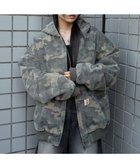 【ウィゴー/WEGO】のワーカーズキルトフードブルゾン 柄1|ID: prp329100004793261 ipo3291000000035715409