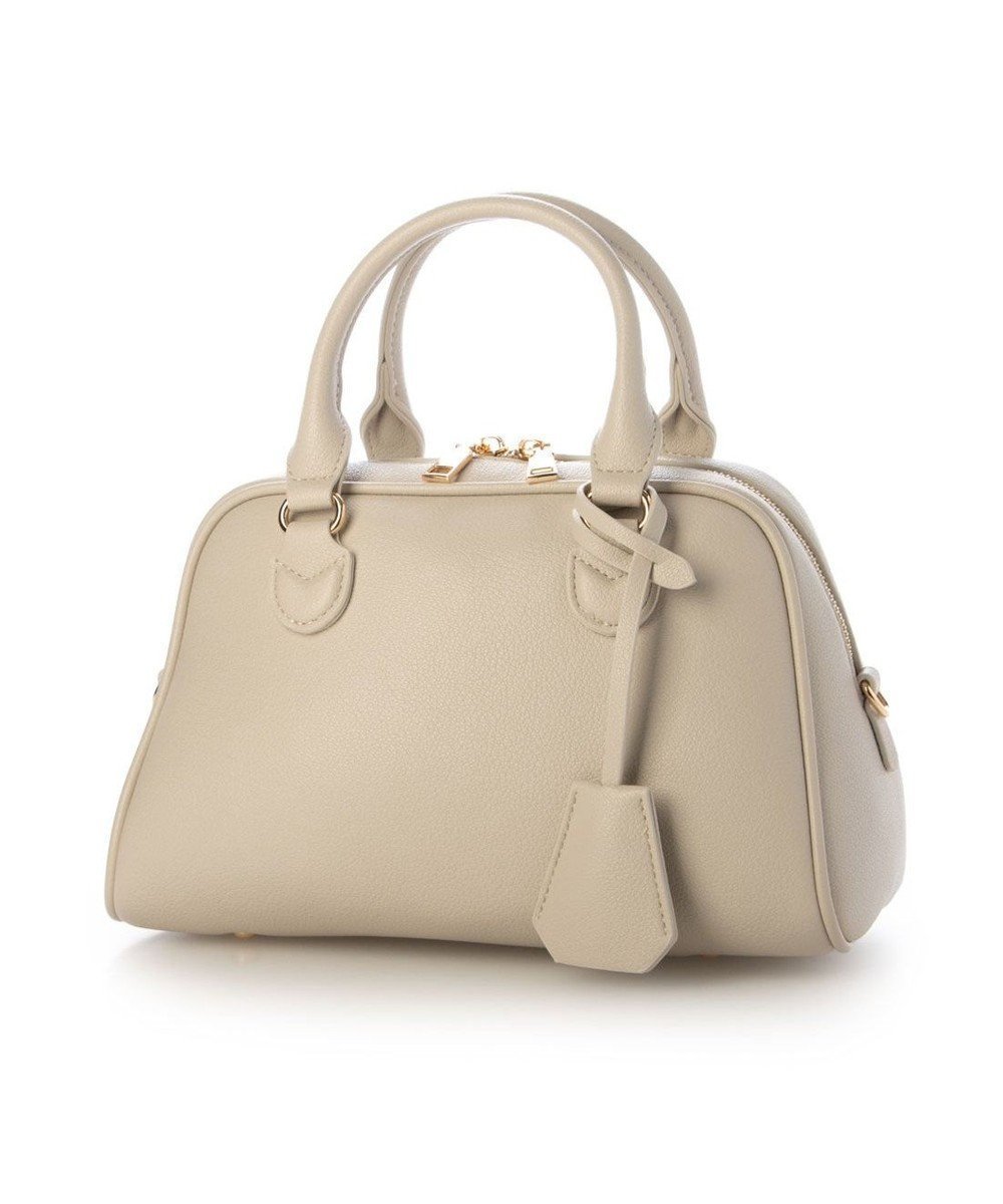 【アンビリオン/UNBILLION】のカシュカシュ cachechche / シボフェイクレザー2wayボストンバッグ インテリア・キッズ・メンズ・レディースファッション・服の通販 founy(ファニー) 　ファッション　Fashion　レディースファッション　Fashion for Women　バッグ　Bags　オケージョン　Occasion Wear　カラフル　Colorful Design　ショルダー　Shoulder, Shoulder Strap　チャーム　Charm, Pendant　ハンド　Hand, Handmade　フィット　Fit, Slim Fit　フェイクレザー　Faux Leather, PU Leather　ボストンバッグ　Boston Bag, Retro Bag　ミックス　Mix, Mixed Style　モチーフ　Motif, Design Theme　再入荷　Restock / Back in Stock　アイボリー|ID: prp329100004793268 ipo3291000000034779075