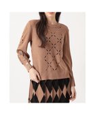 【ダックス/DAKS】のダイヤ柄シアーニット プルオーバー キャメル|ID: prp329100004793272 ipo3291000000034779093