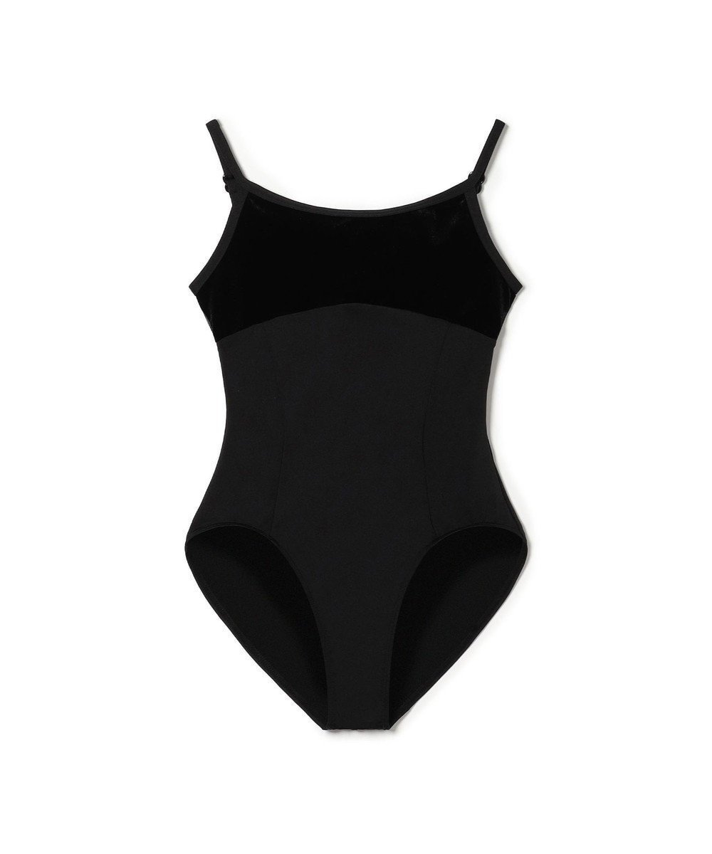 【チャコット/Chacott / KIDS】のキャミソールレオタード インテリア・キッズ・メンズ・レディースファッション・服の通販 founy(ファニー) ファッション Fashion キッズファッション Fashion for Kids おすすめ Recommended / Our Picks カッティング Cutting Detail キャミソール Camisole, Spaghetti Strap Top クール Cool, Chic ストレッチ Stretch, Stretchy Fabric ベロア Velour, Soft Velvet ブラック|ID: prp329100004794677 ipo3291000000034788382