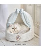 【ペットパラダイス/PET PARADISE / GOODS】のディズニー 3兄弟 ゆりかごハウス 人気、トレンドファッション・服の通販 founy(ファニー) クッション Cushion, Throw Pillow フォーム Form フリル Frill, Ruffle リボン Ribbon, Bow ホーム・キャンプ・アウトドア・お取り寄せ Home Living / Home & Lifestyle / Camping Gear / Outdoor Camping ペットグッズ Pet Supplies thumbnail ホワイト×シルバー|ID: prp329100004796148 ipo3291000000034796691