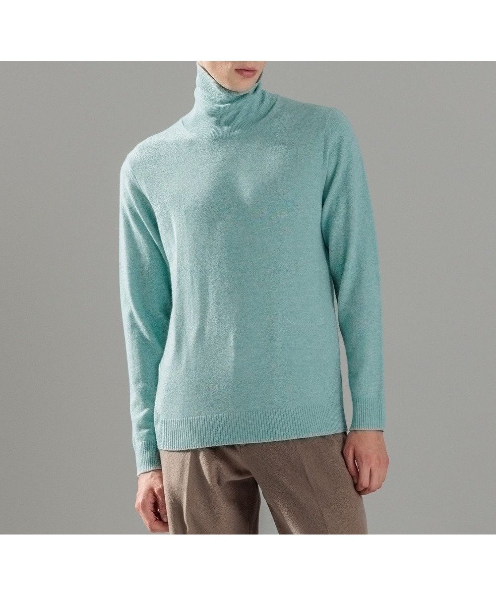 【ジョゼフ オム/JOSEPH HOMME / MEN】のピュアカシミヤ タートルネックニット インテリア・キッズ・メンズ・レディースファッション・服の通販 founy(ファニー) 　ファッション　Fashion　メンズファッション　Fashion for Men　トップス・カットソー　Cut & Sew Tops　ニット・セーター / 定番トップス　Knit Tops & Sweaters　インナー　Innerwear　シンプル　Simple, Minimal　ジャケット　Jacket, Outerwear　スタンダード　Standard, Basic　セーター　Sweater, Knitwear　タートルネック　Turtleneck, High Neck　ダウン　Down, Puffer　レギュラー　Regular, Standard Fit　定番　Standard, Basic Item　A/W・秋冬　Autumn/Winter　スモーキーグリーン系|ID: prp329100004796153 ipo3291000000034796730