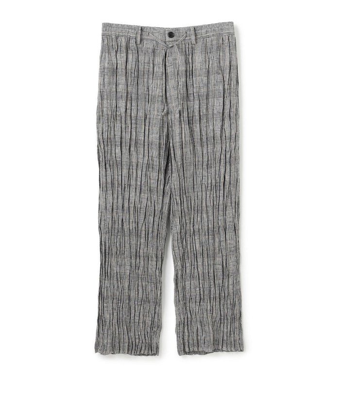 【ジョゼフ オム/JOSEPH HOMME / MEN】の【HIGH GRADE LINE】マックスプリーツワッシャー ドロスト付ワイドパンツ / WAVE インテリア・キッズ・メンズ・レディースファッション・服の通販 founy(ファニー) https://founy.com/ ファッション Fashion メンズファッション Fashion for Men ボトムス Bottoms 春 Spring シルク Silk, 100% Silk ドローコード Drawcord, Drawstring Cord パッチ Patch, Appliqué プリーツ Pleats, Pleated ポケット Pocket, Pocket Detail リラックス Relax, Relaxed Fit ループ Loop, Loop Knit ワイド Wide, Wide Fit S/S・春夏 SS, Spring/Summer, Warm Season 夏 Summer エレガント 上品 Elegant |ID: prp329100004796154 ipo3291000000034796733