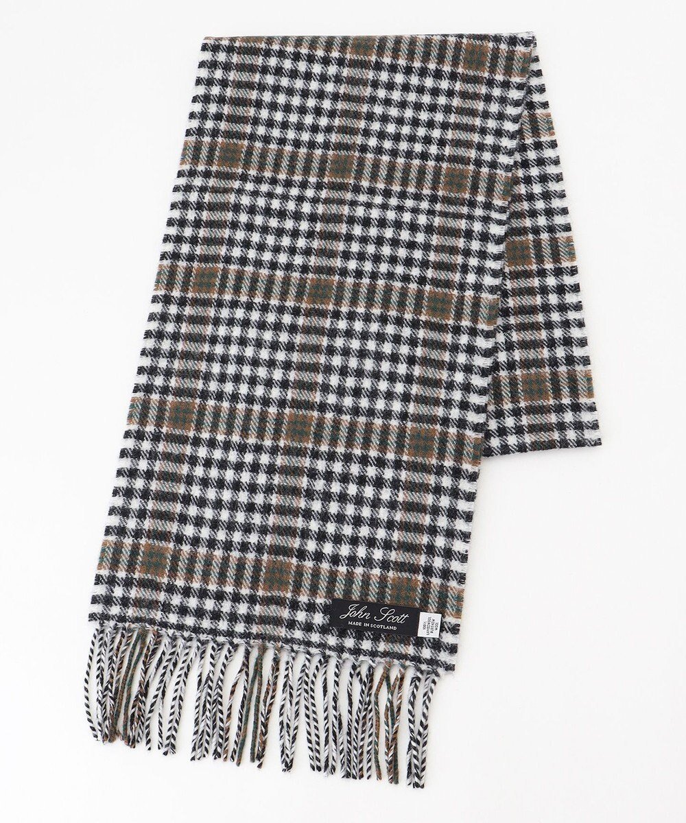 【ジョセフ アブード/JOSEPH ABBOUD / MEN】の【John Scott・スコットランド製・英国王室御用達】ラムウール マフラー インテリア・キッズ・メンズ・レディースファッション・服の通販 founy(ファニー) 　ファッション　Fashion　メンズファッション　Fashion for Men　おすすめ　Recommended / Our Picks　スヌード　Snood, Infinity Scarf　マフラー　Scarf, Muffler　A/W・秋冬　Autumn/Winter　ダークブラウン系4|ID: prp329100004796159 ipo3291000000034796762