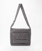 【ジョゼフ オム/JOSEPH HOMME / MEN】のシンセティックソフトレザー ワンショルダーバッグ Mサイズ グレー系|ID: prp329100004796161 ipo3291000000034796769