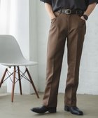 【ウィゴー/WEGO / MEN】のセミフレアスラックス ブラウン|ID: prp329100004796162 ipo3291000000034796772