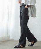 【ウィゴー/WEGO / MEN】のセミフレアスラックス ブラック|ID: prp329100004796162 ipo3291000000034796776