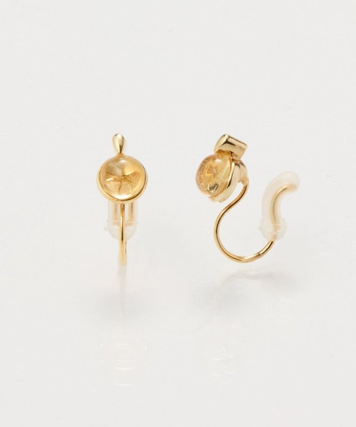 【フィービィー/phoebe】の【痛くないシリーズ】パワーストーンライトフィットイヤリング シトリン/天然石 インテリア・キッズ・メンズ・レディースファッション・服の通販 founy(ファニー) https://founy.com/ ファッション Fashion レディースファッション Fashion for Women ジュエリー Jewelry ファッションリング Fashion Rings イヤリング・フープ・ドロップタイプ Hoop, Drop & Clip Earrings アクセサリー Fashion Accessories イエロー Yellow イヤリング Earrings シンプル Simple, Minimal フレーム Frame, Outline エレガント 上品 Elegant 軽量 Lightweight, Ultra Light |ID: prp329100004796172 ipo3291000000034796799