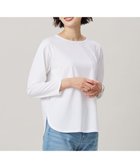 【ジェイ プレス/J.PRESS】のベーシックジャージー シャツテール カットソー ホワイト系|ID: prp329100004796173 ipo3291000000034796804