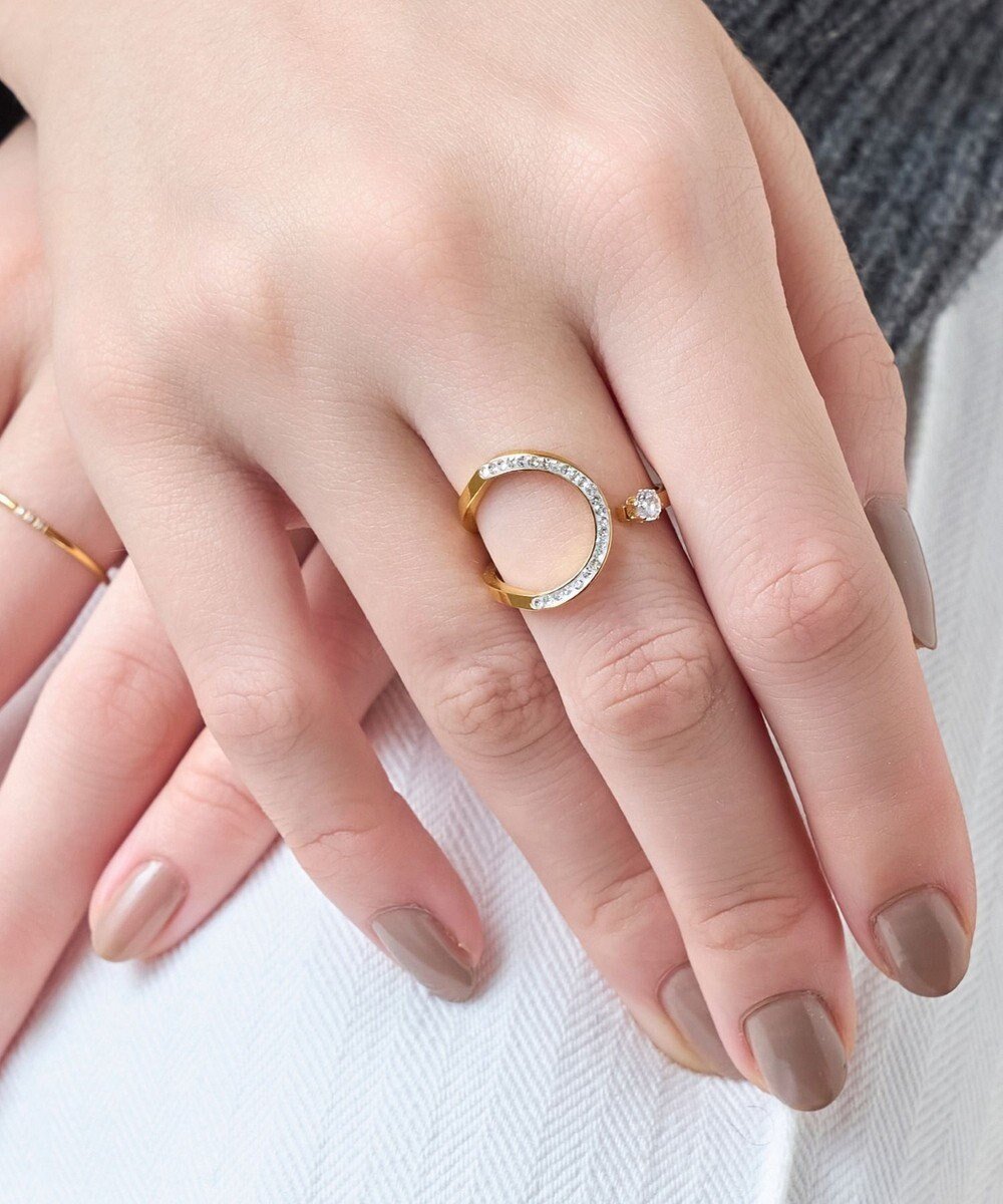 【フィービィー/phoebe】の【金属アレルギー対応】カバービジューリング/サージカルステンレス 人気、トレンドファッション・服の通販 founy(ファニー) ファッション Fashion レディースファッション Fashion for Women おすすめ Recommended / Our Picks アクセサリー Fashion Accessories エレガント 上品 Elegant スタイリッシュ Stylish, Fashionable 結婚式 Wedding other-1|ID: prp329100004796175 ipo3291000000034796807