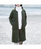 【シェアパーク/SHARE PARK】の【LADIES】ボアフリースロングカーディガン オリーブ|ID: prp329100004797319 ipo3291000000034807056