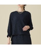 【自由区/JIYU-KU】の【セットアップ対応】ワッシャーカットジャカード ブラウス ミッドナイト|ID: prp329100004797331 ipo3291000000034807100