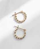 【トッカ/TOCCA】の【WEB限定】FULL OF GLITTER PIERCED EARRINGS K10 ピアス 人気、トレンドファッション・服の通販 founy(ファニー) ファッション Fashion レディースファッション Fashion for Women ジュエリー Jewelry ファッションリング Fashion Rings イヤリング・フープ・ドロップタイプ Hoop, Drop & Clip Earrings アクセサリー Fashion Accessories カッティング Cutting Detail シンプル Simple, Minimal フープ Hoop, Hoop Earrings ポーチ Pouch, Small Case モダン Modern, Contemporary エレガント 上品 Elegant thumbnail ゴールド系|ID: prp329100004797334 ipo3291000000034807107