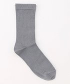 【自由区/JIYU-KU】のリブ ソックス グレー|ID: prp329100004797336 ipo3291000000034807112