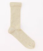 【自由区/JIYU-KU】のリブ ソックス ゴールド|ID: prp329100004797336 ipo3291000000035701896