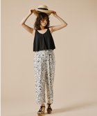 【三愛水着楽園/San-ai Resort】のロングパンツセット 9M・11L 【Coral veil(コーラルヴェール)】 ブラック|ID: prp329100004797337 ipo3291000000034807118