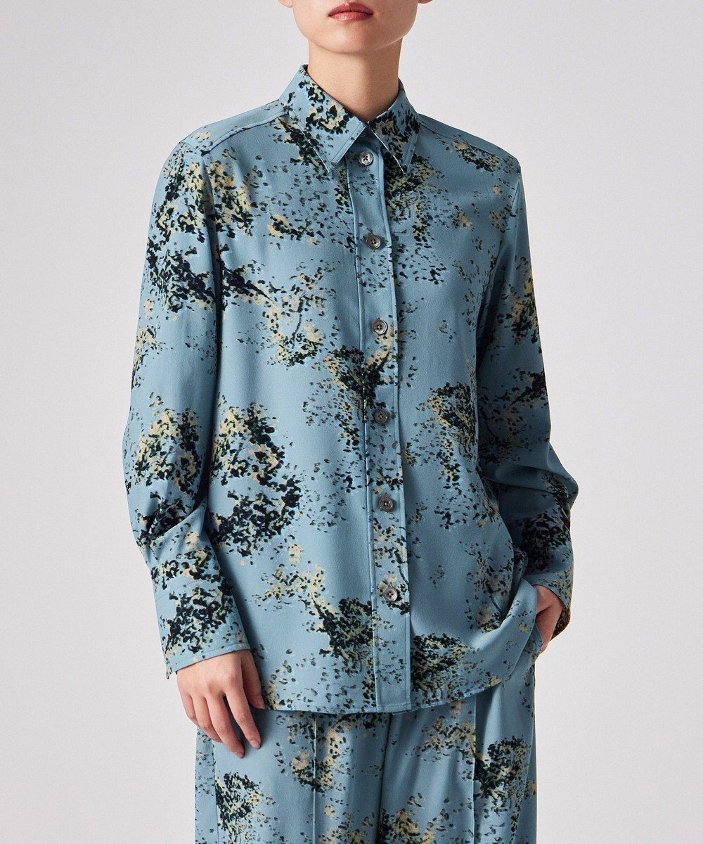 【ポール スミス/Paul Smith】のPainterly Buds シャツ 人気、トレンドファッション・服の通販 founy(ファニー) 　ファッション　Fashion　レディースファッション　Fashion for Women　トップス・カットソー　Cut & Sew Tops　シャツ・ブラウス・オフィスカジュアル　Elegant Blouses & Button-Ups　おすすめ　Recommended / Our Picks　セットアップ　Set-Up, Coordinated Outfit　プリント　Print, Printed Pattern　ヴィンテージ　Vintage Style　エレガント 上品　Elegant　夏　Summer　S/S・春夏　SS, Spring/Summer, Warm Season　A/W・秋冬　Autumn/Winter　 other-1|ID: prp329100004797340 ipo3291000000034922688