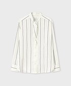 【ポール スミス/Paul Smith】のサテンストライプ ブラウス 人気、トレンドファッション・服の通販 founy(ファニー) ファッション Fashion レディースファッション Fashion for Women トップス・カットソー Cut & Sew Tops シャツ・ブラウス・オフィスカジュアル Elegant Blouses & Button-Ups オケージョン Occasion Wear サテン Satin, Glossy Fabric ストライプ Stripe, Striped Pattern フェミニン Feminine, Girly プリント Print, Printed Pattern エレガント 上品 Elegant 夏 Summer S/S・春夏 SS, Spring/Summer, Warm Season A/W・秋冬 Autumn/Winter thumbnail ホワイト|ID: prp329100004797342 ipo3291000000034807129