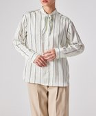 【ポール スミス/Paul Smith】のサテンストライプ ブラウス ホワイト|ID: prp329100004797342 ipo3291000000034992974