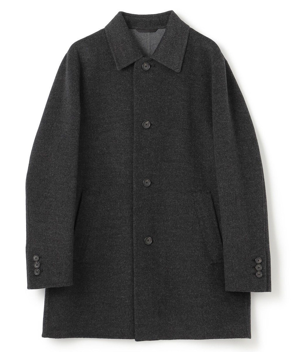 【ジョゼフ オム/JOSEPH HOMME / MEN】のDOUBLE FACE CASHMERE BALMACHAN COAT インテリア・キッズ・メンズ・レディースファッション・服の通販 founy(ファニー) ファッション Fashion メンズファッション Fashion for Men アウター Men's Coats Outerwear シンプル Simple, Minimal ジャケット Jacket, Outerwear トレンド Trend, Trending Now フラット Flat, Flat Shoes ポケット Pocket, Pocket Detail ミドル Middle Length, Mid Height リラックス Relax, Relaxed Fit A/W・秋冬 Autumn/Winter グレー系|ID: prp329100004797359 ipo3291000000034807182