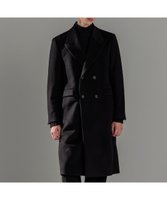 【ジョゼフ オム/JOSEPH HOMME / MEN】の【WEB限定】グロッシーウール ダブルブレストチェスターコート 人気、トレンドファッション・服の通販 founy(ファニー) ファッション Fashion メンズファッション Fashion for Men アウター Men's Coats Outerwear ジャケット Jacket, Outerwear チェスターコート Chester Coat, Long Coat デニム Denim, Jeans Material メルトン Melton, Heavy Wool エレガント 上品 Elegant A/W・秋冬 Autumn/Winter |ID:prp329100004797360