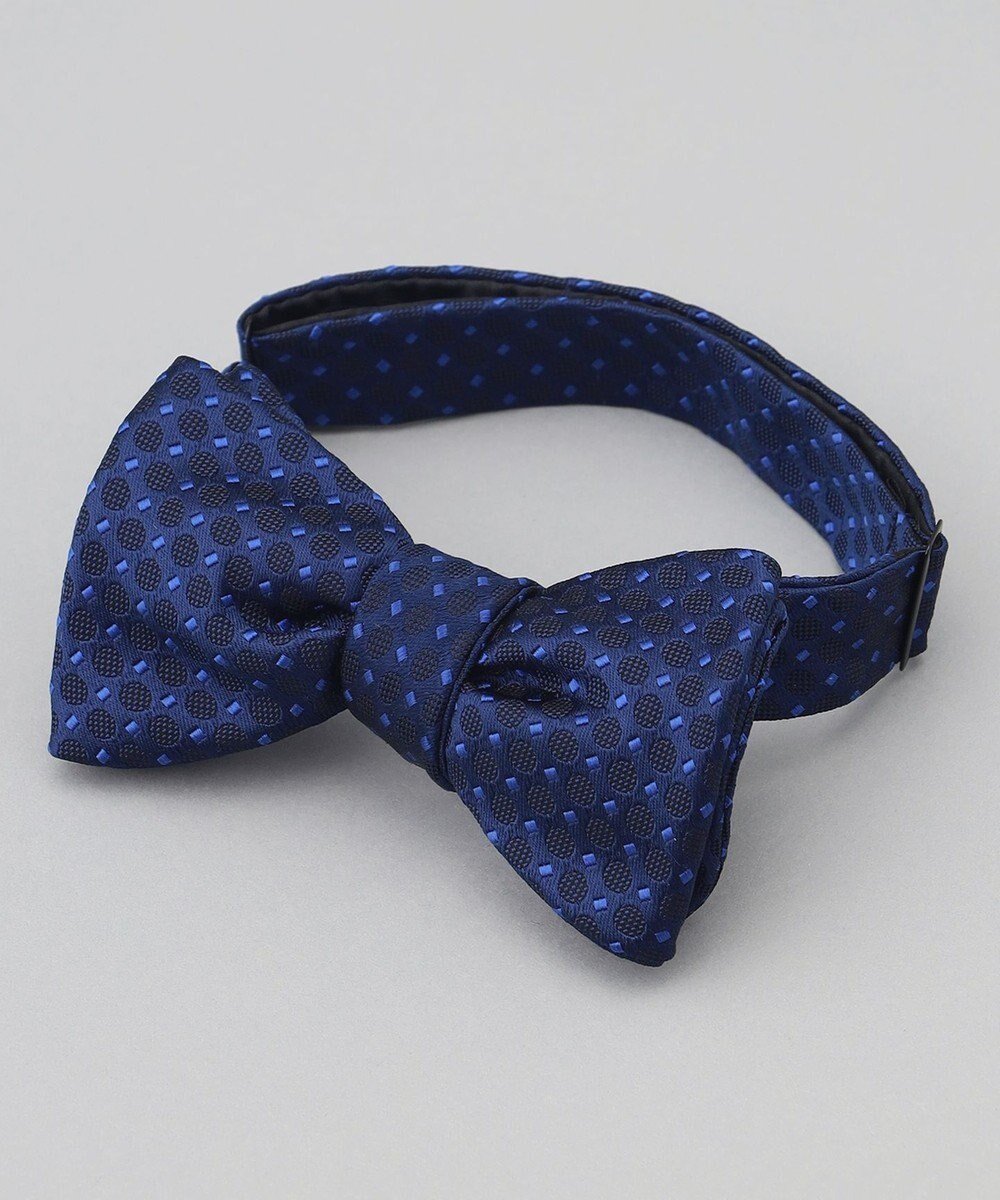 【五大陸/gotairiku / MEN】の【WEAR BLACK】フォーマル用_ボウタイ インテリア・キッズ・メンズ・レディースファッション・服の通販 founy(ファニー) ファッション Fashion メンズファッション Fashion for Men おすすめ Recommended / Our Picks エレガント 上品 Elegant シルク Silk, 100% Silk シルバー Silver, Metallic Silver スーツ Suit, Formalwear ドット Polka Dot, Dot Pattern フォーマル Formal, Dressy 二次会 After Party 結婚式 Wedding ネイビー系8|ID: prp329100004797362 ipo3291000000034807201