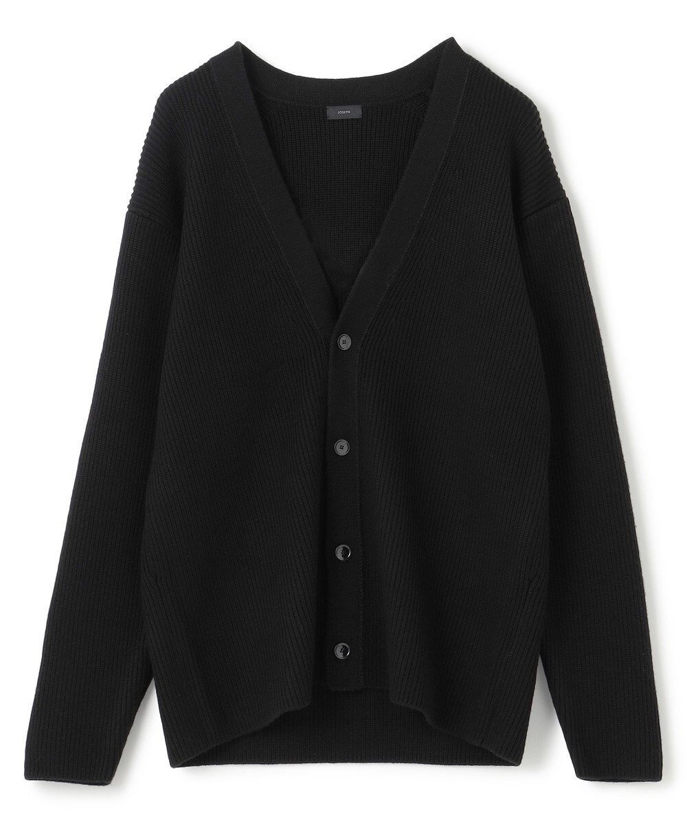 【ジョゼフ オム/JOSEPH HOMME / MEN】のアコーディオンメリノ ニットカーディガン インテリア・キッズ・メンズ・レディースファッション・服の通販 founy(ファニー) ファッション Fashion メンズファッション Fashion for Men トップス・カットソー Cut & Sew Tops ニット・セーター / 定番トップス Knit Tops & Sweaters カーディガン / 羽織り Cardigans カットソー Cut and Sewn Top カーディガン Cardigan, Knitwear スラックス Slacks, Dress Pants セーター Sweater, Knitwear ベーシック Basic, Essential リラックス Relax, Relaxed Fit 定番 Standard, Basic Item 畦 Ribbed Knit 秋 Autumn A/W・秋冬 Autumn/Winter 軽量 Lightweight, Ultra Light ブラック系|ID: prp329100004797363 ipo3291000000034807204