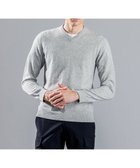 【ジョゼフ オム/JOSEPH HOMME / MEN】のピュアカシミヤ Vネックニット ライトグレー系|ID: prp329100004797364 ipo3291000000034807209