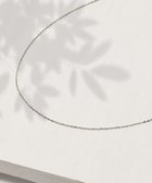 【ブランコトーキョー/blancotokyo】の【金属アレルギー対応】ペタルチェーンネックレス Resplandor 人気、トレンドファッション・服の通販 founy(ファニー) ファッション Fashion レディースファッション Fashion for Women ジュエリー Jewelry ネックレス Necklaces & Pendants アクセサリー Fashion Accessories コーティング Coating, Coated Finish シンプル Simple, Minimal ネックレス Necklace, Pendant Necklace エレガント 上品 Elegant thumbnail シルバー|ID: prp329100004797369 ipo3291000000034807227