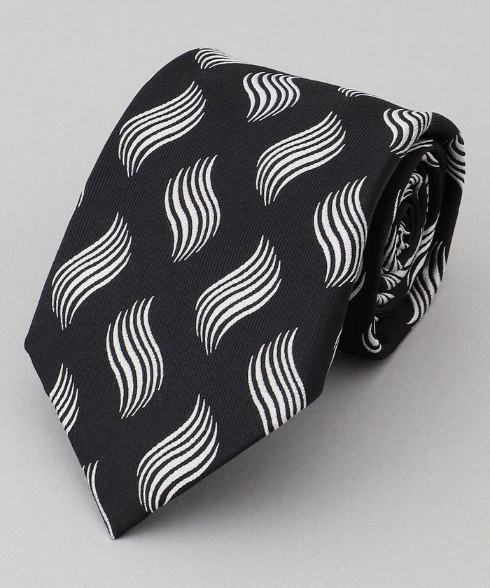 【五大陸/gotairiku / MEN】の【日本製】ネクタイ_ウェーブ柄 インテリア・キッズ・メンズ・レディースファッション・服の通販 founy(ファニー) https://founy.com/ ファッション Fashion メンズファッション Fashion for Men ウェーブ Wavy Pattern シルク Silk, 100% Silk スーツ Suit, Formalwear 日本製 Made In Japan |ID: prp329100004797371 ipo3291000000034807237