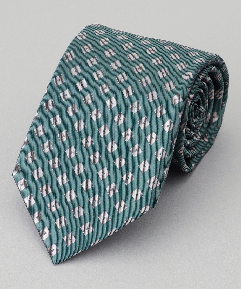 【五大陸/gotairiku / MEN】のGOTAIRIKU別注【日本製】シルク ネクタイ_小紋柄 インテリア・キッズ・メンズ・レディースファッション・服の通販 founy(ファニー) ファッション Fashion メンズファッション Fashion for Men コレクション Collection, Seasonal Line シルク Silk, 100% Silk シンプル Simple, Minimal スーツ Suit, Formalwear 別注 Limited Edition, Custom Order モダン Modern, Contemporary A/W・秋冬 Autumn/Winter 日本製 Made In Japan ターコイズブルー系8|ID: prp329100004797372 ipo3291000000034807243