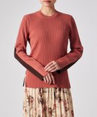 【ポール スミス/Paul Smith】のバイカラー スリット ニット ピンク|ID: prp329100004797377 ipo3291000000034981610