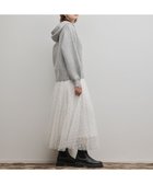 【グレース コンチネンタル/GRACE CONTINENTAL】のフロッキードットプリーツスカート 人気、トレンドファッション・服の通販 founy(ファニー) ファッション Fashion レディースファッション Fashion for Women スカート Skirts プリーツスカート / 上品フェミニンスタイル Pleated Skirts イエロー Yellow シューズ Shoes, Footwear チュール Tulip, Tulip Motif ドット Polka Dot, Dot Pattern バランス Balance, Style Balance フェミニン Feminine, Girly プリーツ Pleats, Pleated 春 Spring A/W・秋冬 Autumn/Winter thumbnail ホワイト|ID: prp329100004797379 ipo3291000000034807294