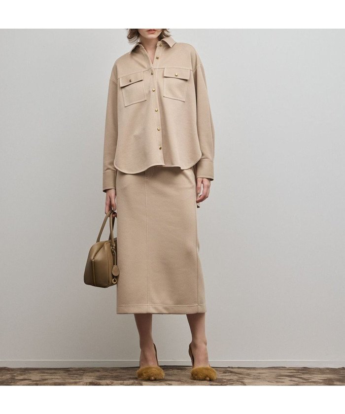 【グレース コンチネンタル/GRACE CONTINENTAL】のジャージタイトスカート インテリア・キッズ・メンズ・レディースファッション・服の通販 founy(ファニー) https://founy.com/ ファッション Fashion レディースファッション Fashion for Women スカート Skirts おすすめ Recommended / Our Picks ストレッチ Stretch, Stretchy Fabric スマート Smart, Elegant スリット Slit, Slit Detail セットアップ Set-Up, Coordinated Outfit タイトスカート Pencil Skirt, Tight Skirt デニム Denim, Jeans Material ワーク Workwear, Utility Style A/W・秋冬 Autumn/Winter |ID: prp329100004797381 ipo3291000000034807300