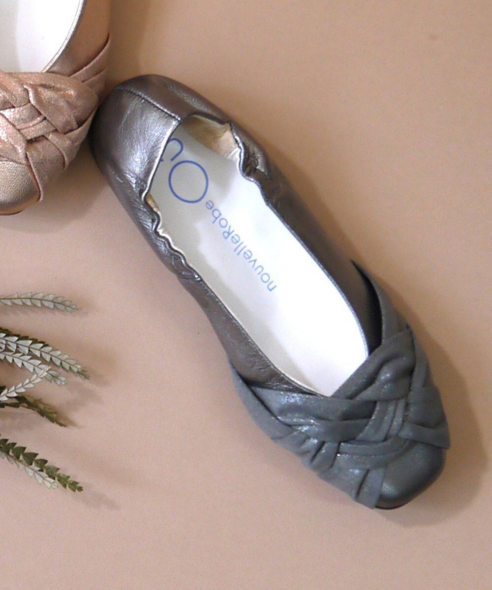 【ヌーベルローブオウ/nouvelleRobe Ou】の【本革・高反発】Square スクエアトゥ メッシュモチーフパンプス インテリア・キッズ・メンズ・レディースファッション・服の通販 founy(ファニー) ファッション Fashion レディースファッション Fashion for Women クッション Cushion, Throw Pillow 抗菌 Antibacterial, Bacteria-Resistant シューズ Shoes, Footwear シンプル Simple, Minimal バレエ Ballet, Ballet Style フィット Fit, Slim Fit フラット Flat, Flat Shoes メッシュ Mesh, Net Fabric A/W・秋冬 Autumn/Winter S/S・春夏 SS, Spring/Summer, Warm Season おすすめ Recommended / Our Picks 夏 Summer グリーンメタリック|ID: prp329100004797390 ipo3291000000034807332